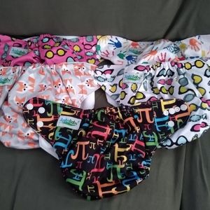 Five AnanBaby pocket diapers